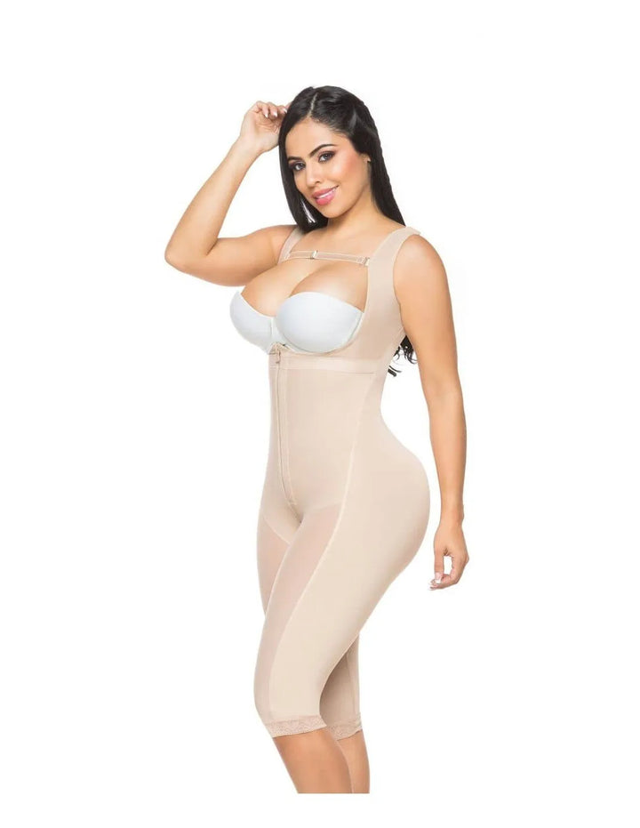 FAJA COLOMBIANA SALOME TIRANTES ANCHOS LIPOESCULTURA POST PARTO USO DIARIO