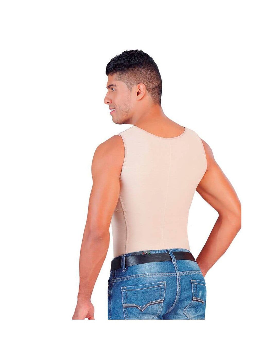 Faja salome 0122 chaleco para hombre - negro / 2xl