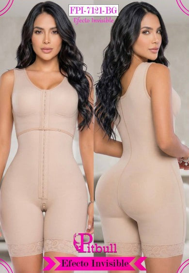 FAJA  SUJETADOR PITBULL SHORT EFECTO INVISIBLE MOLDEA NO SE NOTA DEBAJO DE LA ROPA FPI7121