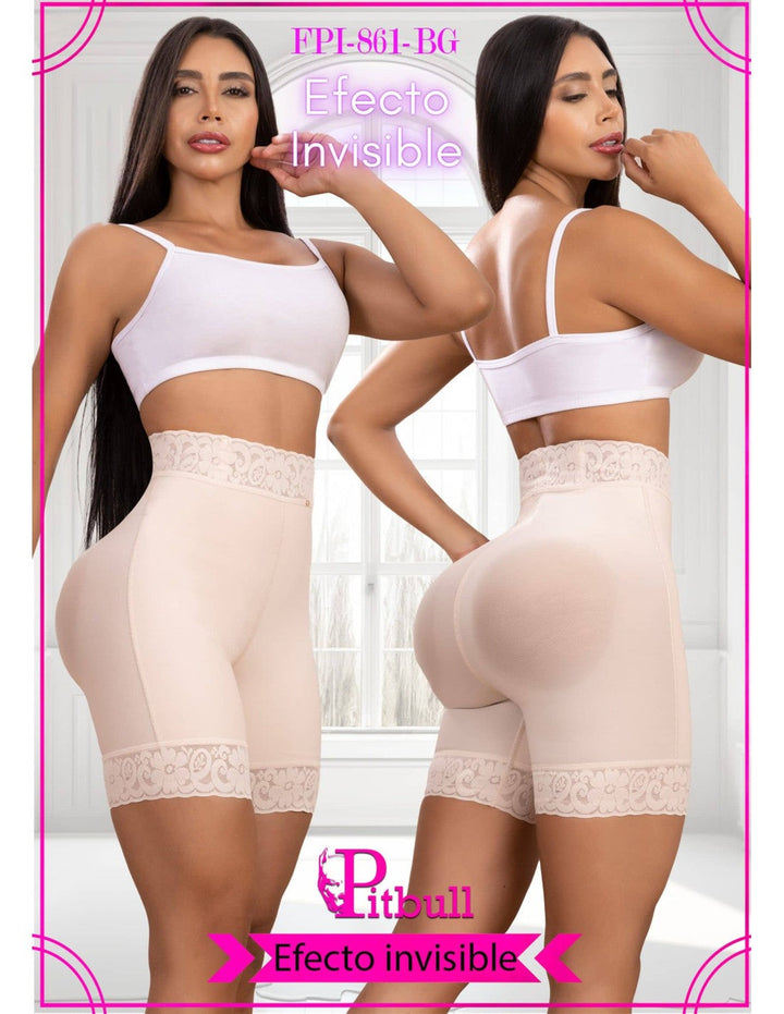 FAJA SHORT EFECTO INVISIBLE NO SE NOTA BAJO LA ROPA MARCA PITBULL FPI861