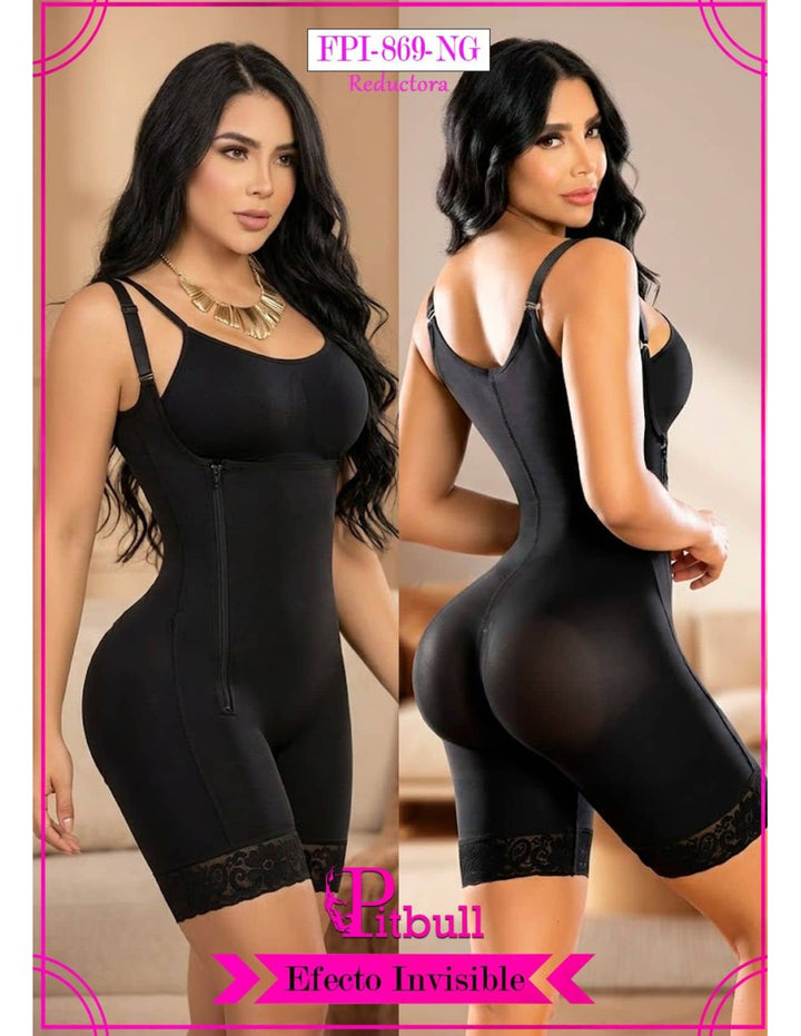 Faja Short Pitbull FPI869 Invisible – Moldea Abdomen y Realza Glúteos FPI869