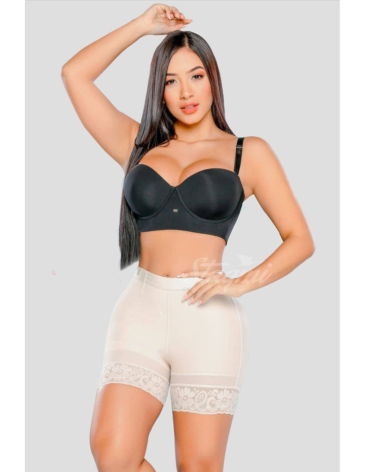 Faja short con compresion realce de glúteos invisible stagmi – smi04000