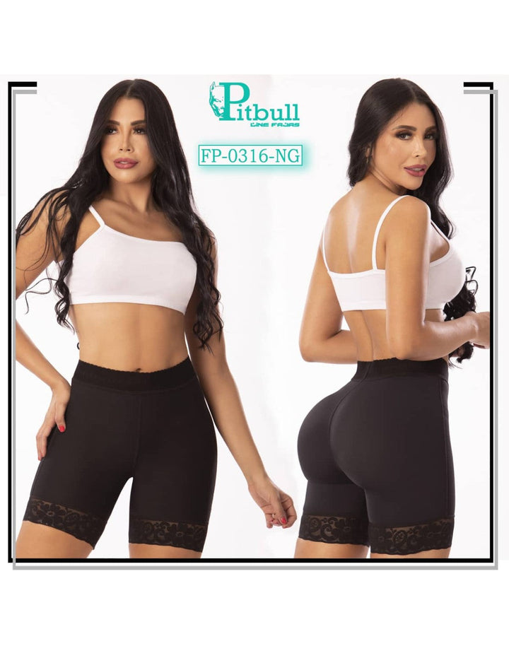 Faja short levanta glúteos pitbull fp0316