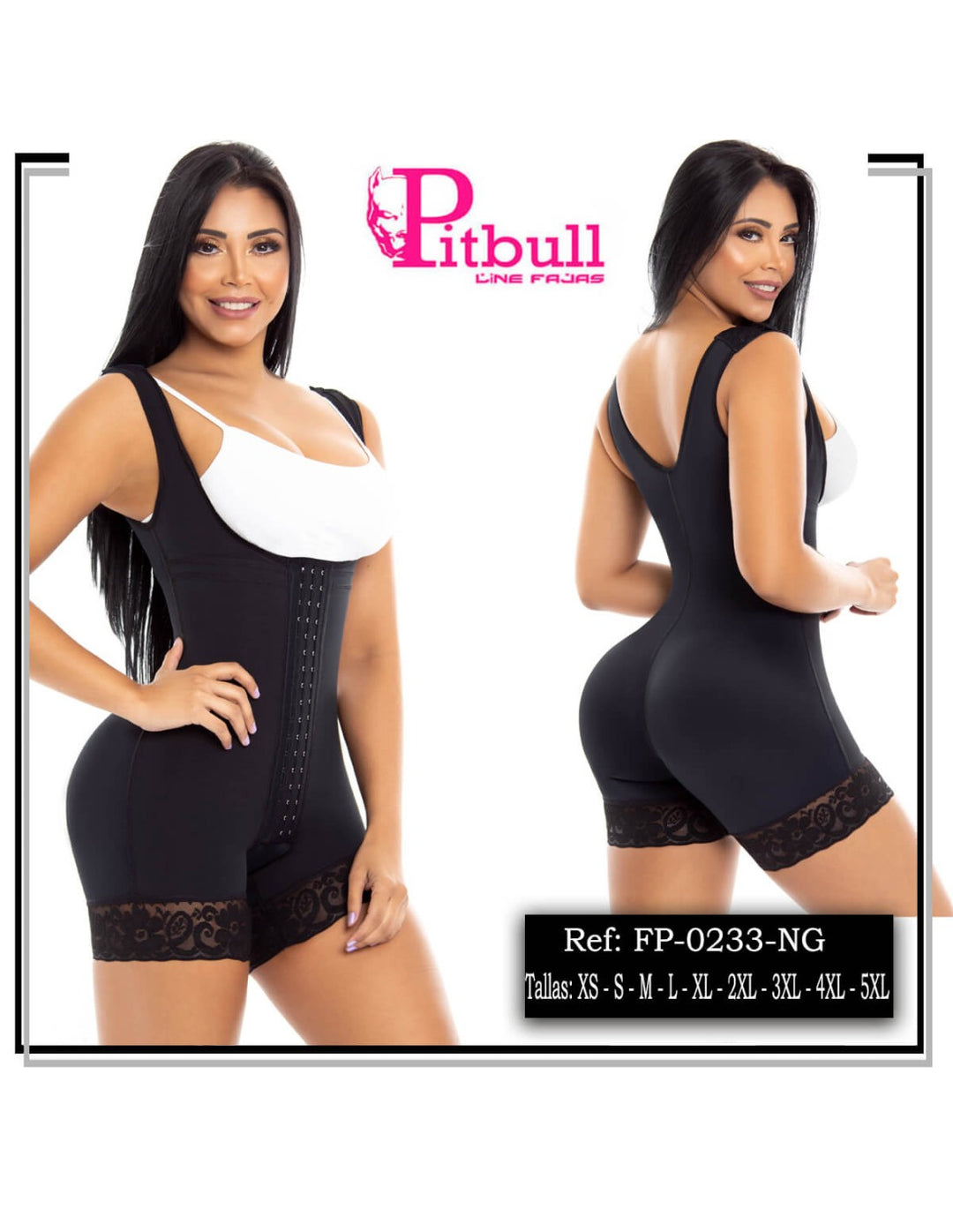 Faja Moldeadora Post Quirugica Pitbull FP0233