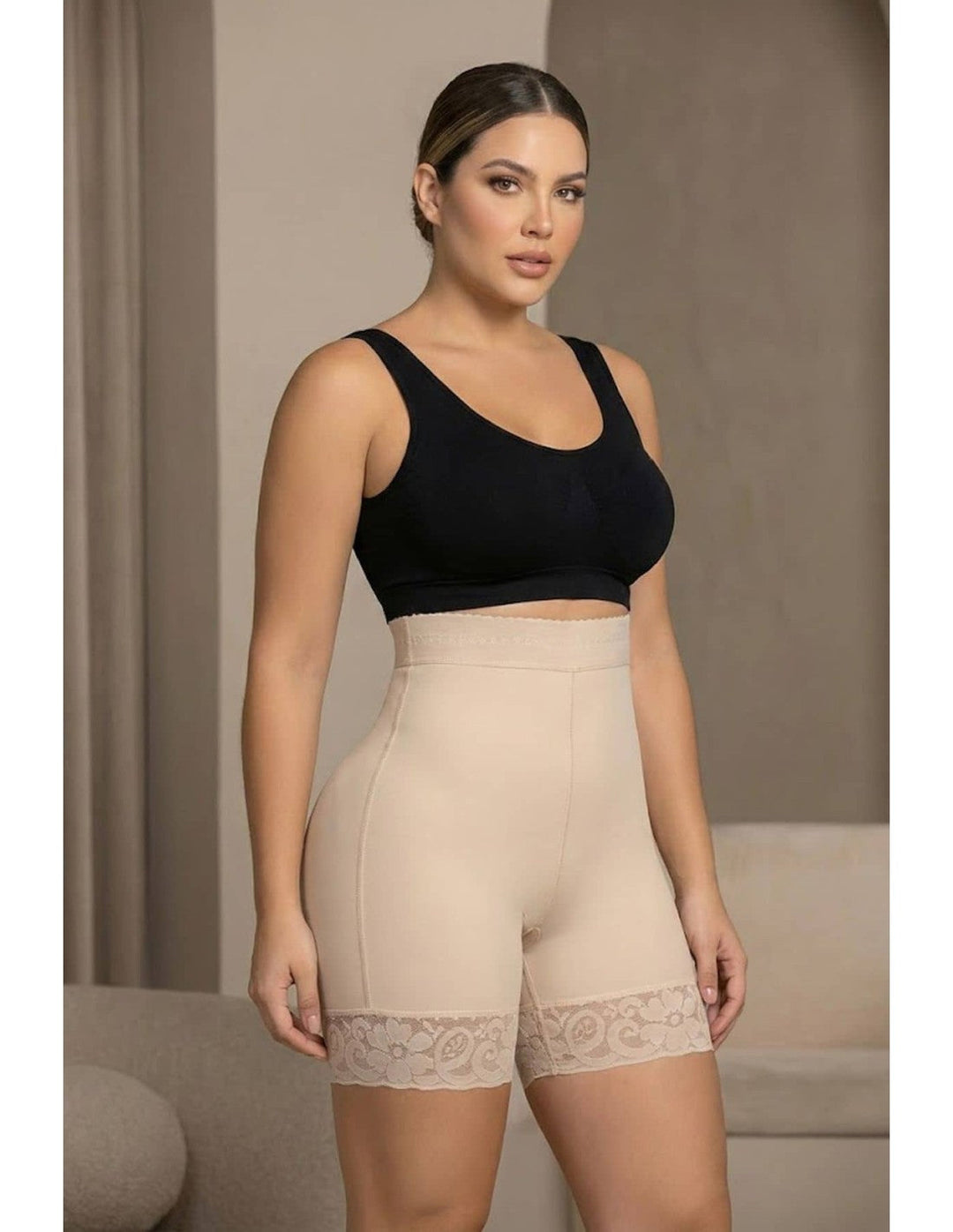 SHORT MOLDEADOR INVISIBLE PITBULL CONTROL ABDOMINAL LEVANTA GLÚTEOS FP0316