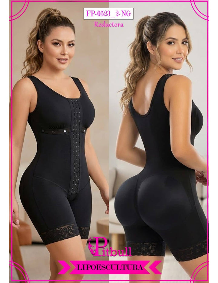 Faja Lipoescultura Post Quirurgica o Parto con Brasier Pitbull FP0523-2