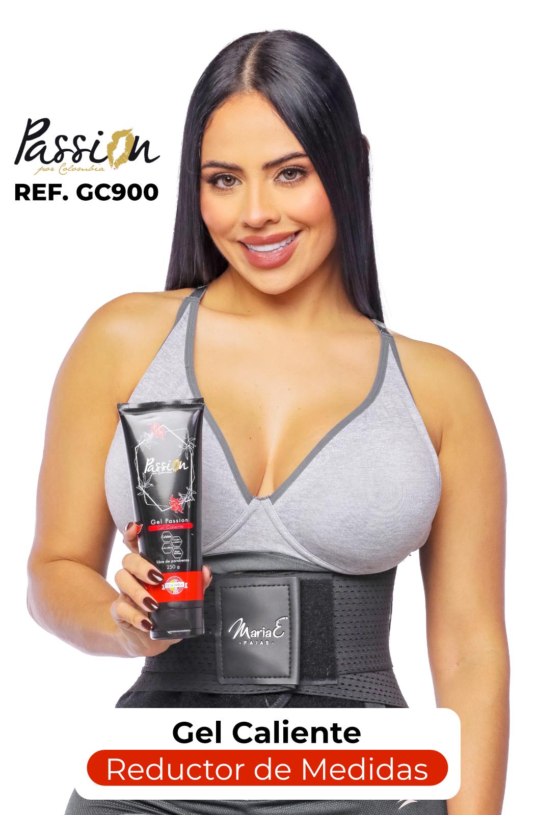 Gel caliente reductor colombiano - unica / negro