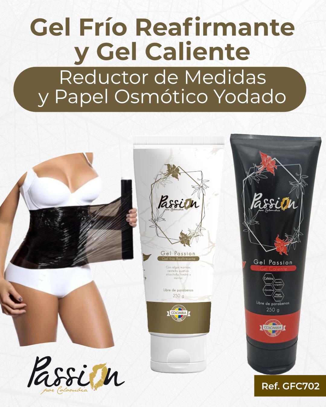 Gel frio caliente y rollo osmotico yodado - unica / blanco