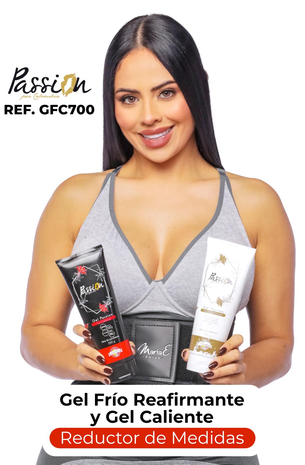 Gel frio y caliente passion - unica / blanco