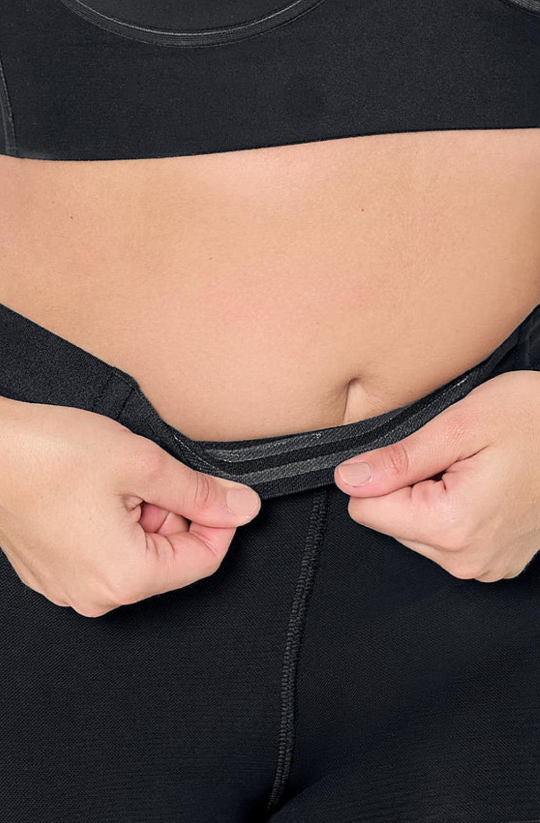 Cinta modeladora curta com elástico para realçar e levantar o rabo 019-FU101