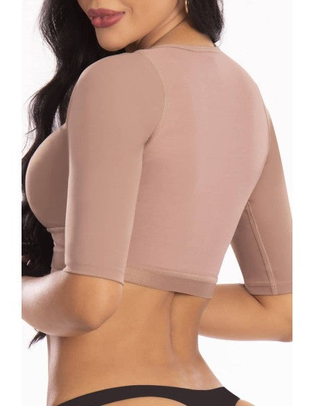 Mangas pitbull con cierre frontal postquirurgicas fp705 - fajas reductoras