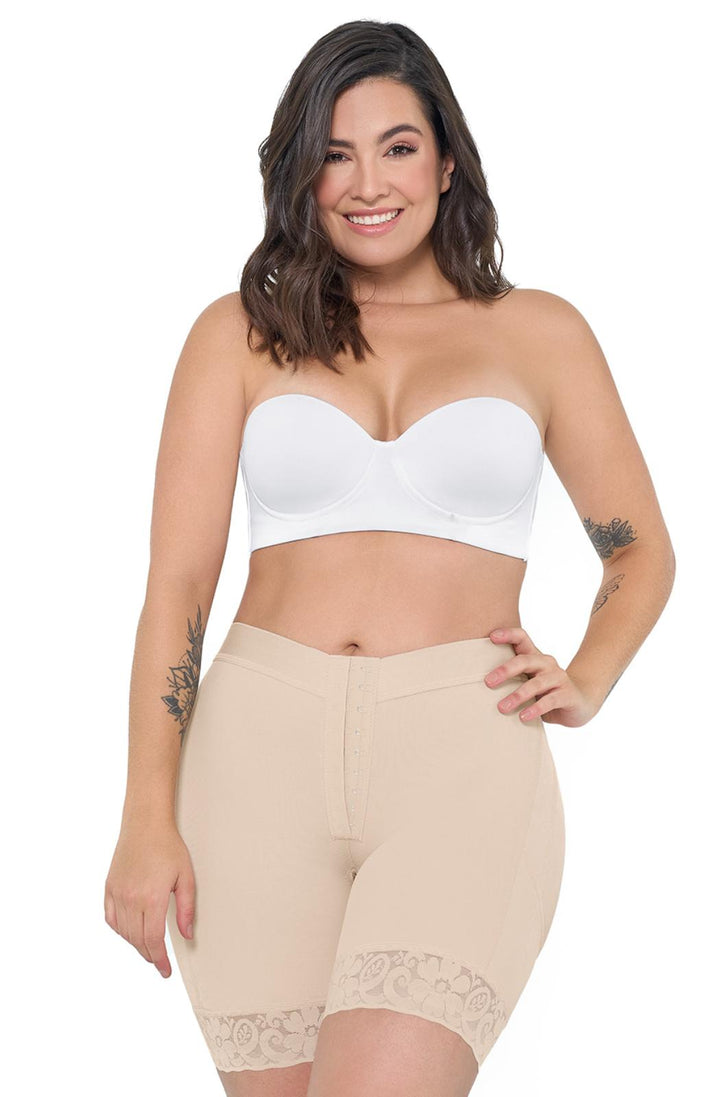 Short levanta cola powernet - xs / beige