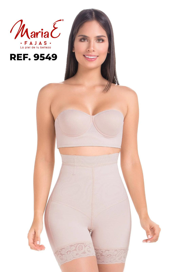 Short levanta cola talle alto con control de abdomen - xs / negro