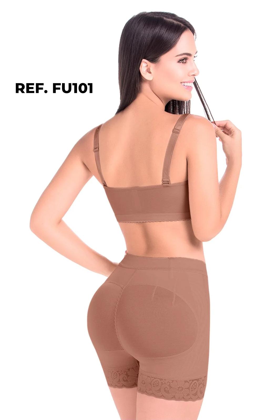 Short moldeador con realce de cadera