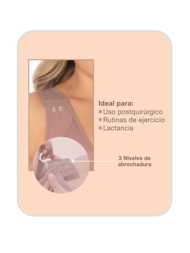 SUJETADOR FAJATE BRASIER POST CIRUGIA DE USO DIARIO POSTURA OPTIMA