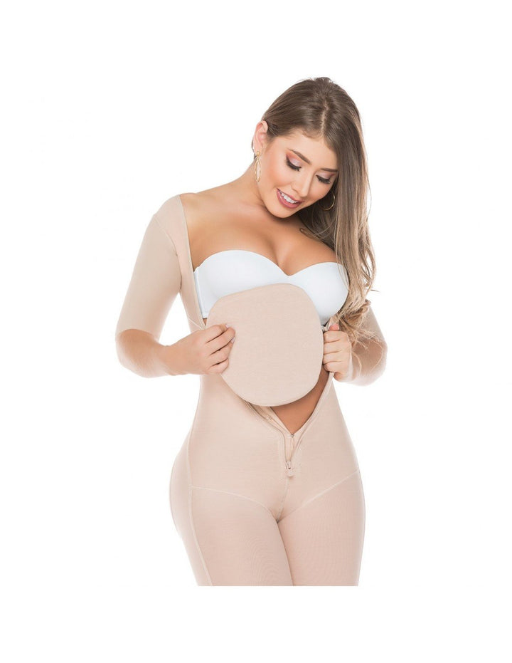 Tabla abdominal 2507 - beige / unica