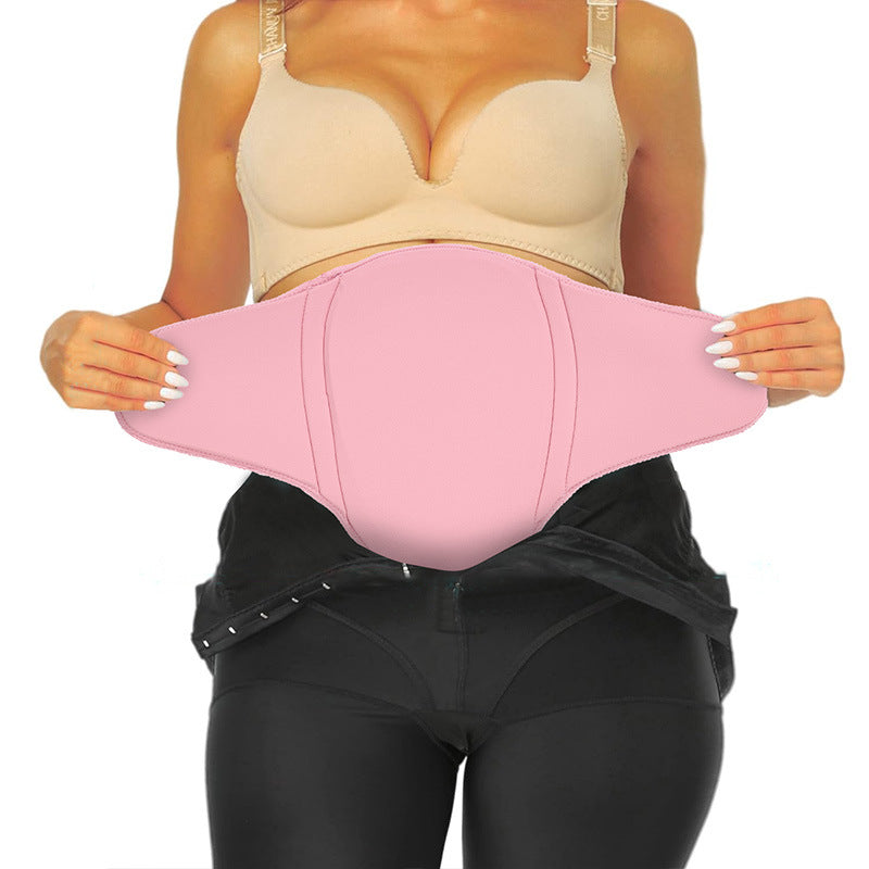 Tabla post quirurgica abdominal mariposa vientre liposuccion abdominoplastia post-parto - talla única / rosa